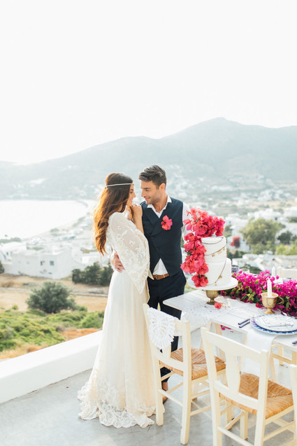 Boho Grecian wedding editorial