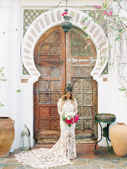Wedding at Korakia Pensione in Palm Springs