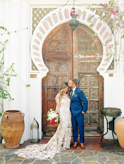 Wedding at Korakia Pensione in Palm Springs