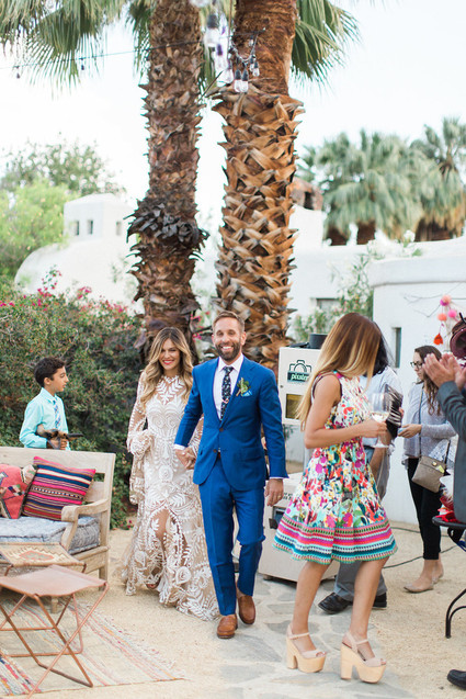 Wedding at Korakia Pensione in Palm Springs