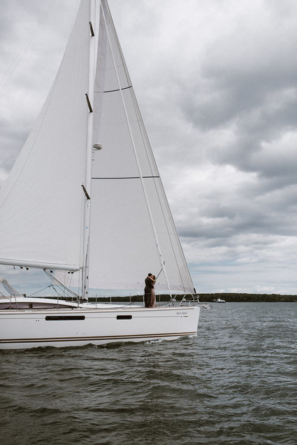 Lake Superior sailboat elopement ideas Inspiration