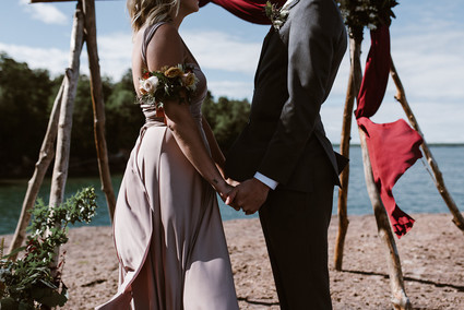 Lake Superior sailboat elopement ideas Inspiration
