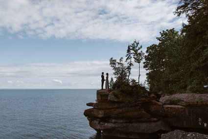 Lake Superior sailboat elopement ideas Inspiration