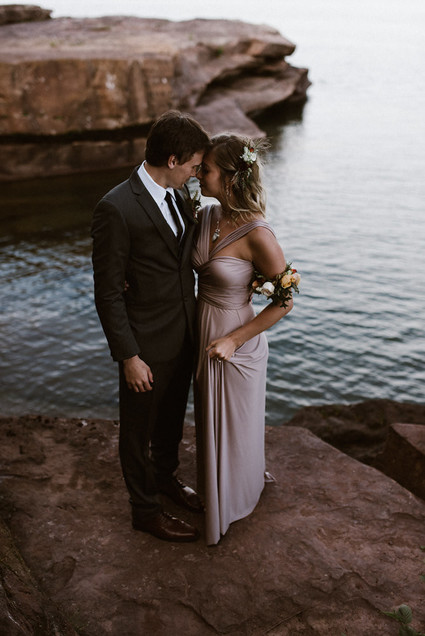 Lake Superior sailboat elopement ideas Inspiration