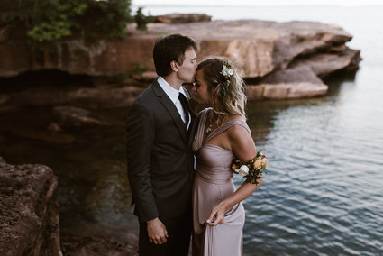 Lake Superior sailboat elopement ideas Inspiration