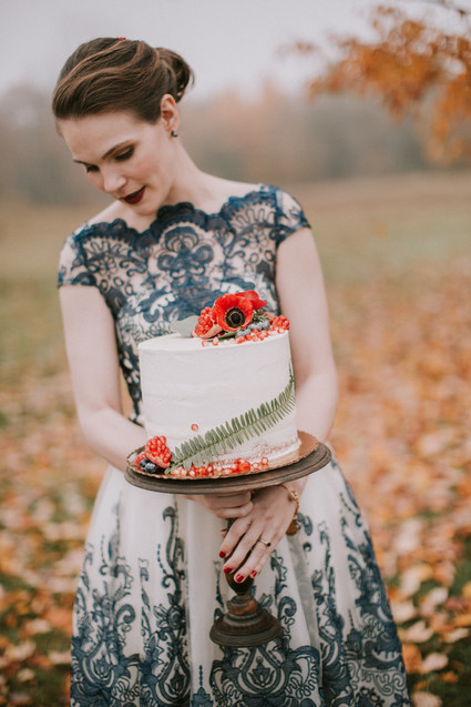 Moody fall barn wedding in Maine Inspiration