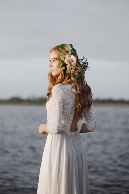 Romantic boho fall Apulia elopement Inspiration