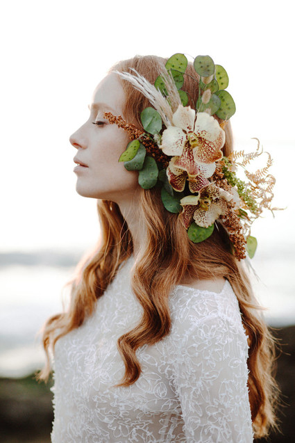 Romantic boho fall Apulia elopement Inspiration