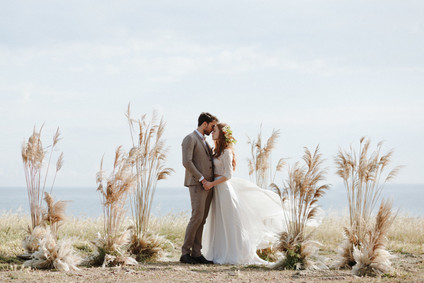 Romantic boho fall Apulia elopement