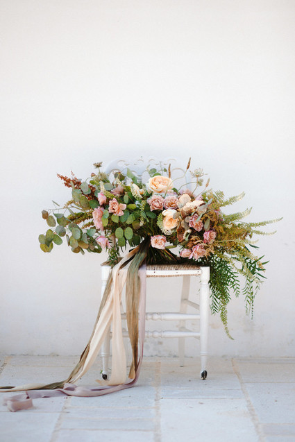 Romantic boho fall Apulia elopement Inspiration