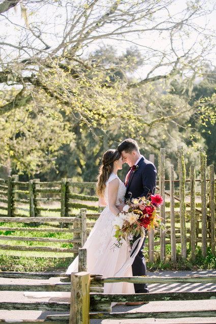 Rustic fall forest wedding at Santa Lucia Preserve in Carmel
