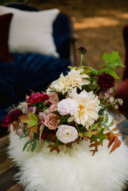 Rustic fall forest wedding at Santa Lucia Preserve in Carmel
