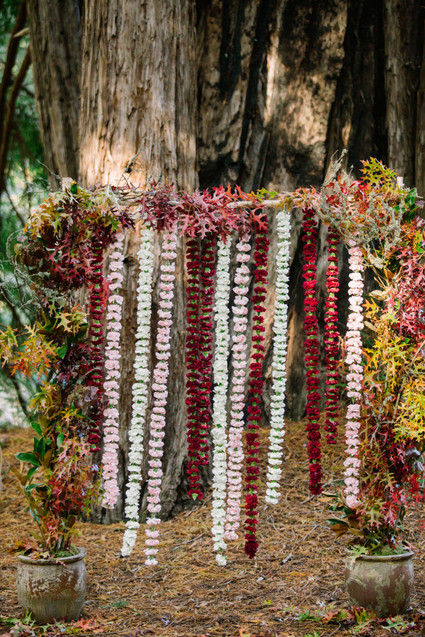 Rustic fall forest wedding at Santa Lucia Preserve in Carmel