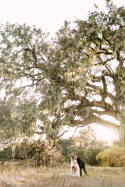 Rustic fall forest wedding at Santa Lucia Preserve in Carmel