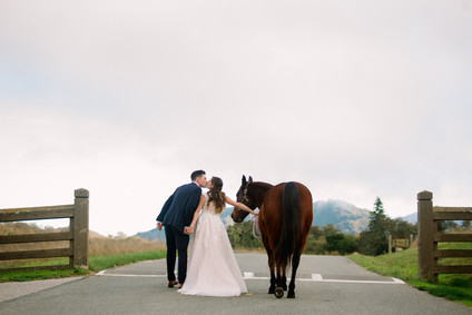 Rustic fall forest wedding at Santa Lucia Preserve in Carmel