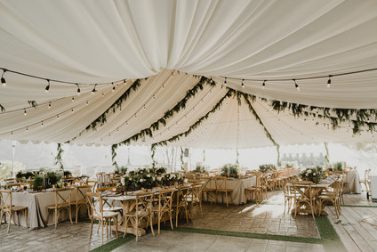 Rustic winter wedding in Oak Glen, CA