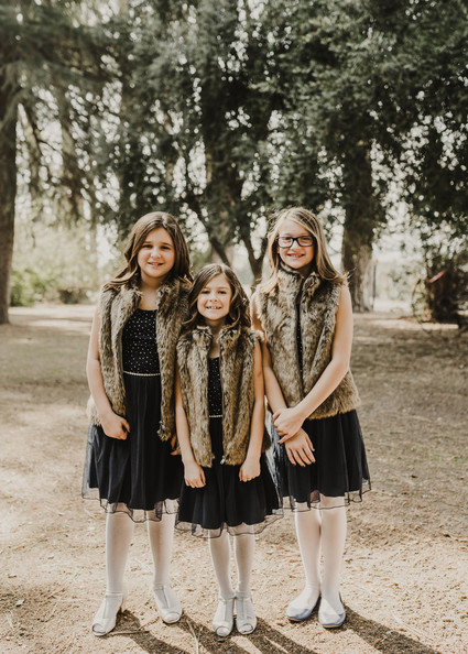 Rustic winter wedding in Oak Glen, CA