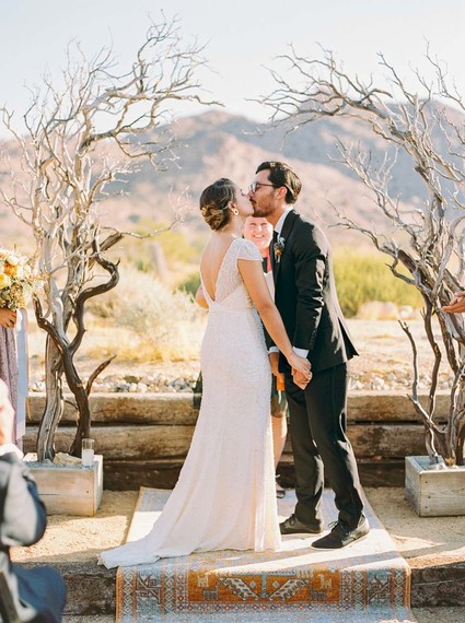 Eclectic Joshua Tree wedding at the Sacred Sands Inn