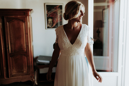 Authenic festive farm wedding in Provence