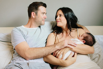 newborn photo session