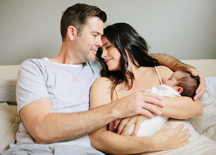 newborn photo session