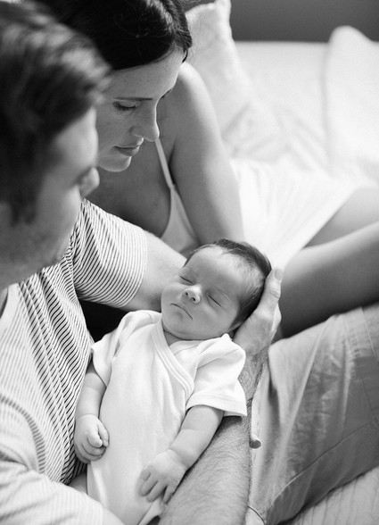 newborn photo session