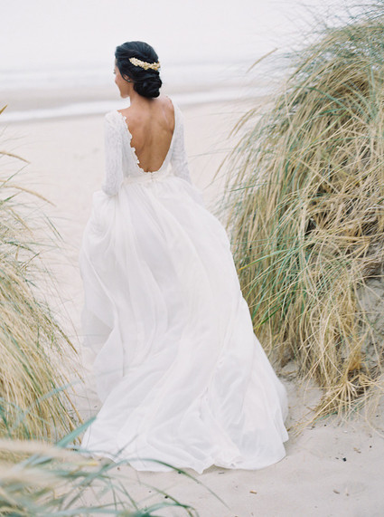 pastel seaside wedding inspiration on the Oregon Coast