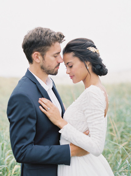 pastel seaside wedding inspiration on the Oregon Coast