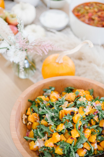 Butternut squash salad