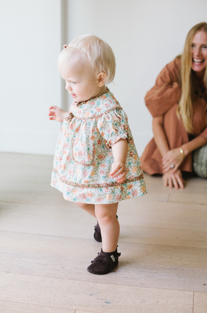 Feminine fall Moon themed 1st birthday party on 100 Layer Cakelet