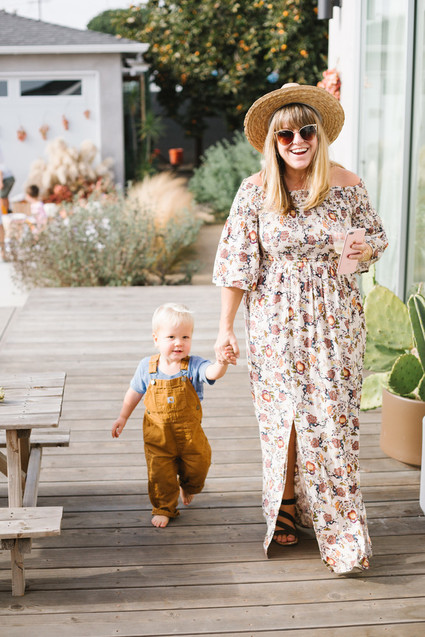 Feminine fall Moon themed 1st birthday party on 100 Layer Cakelet