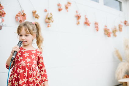 Feminine fall Moon themed 1st birthday party on 100 Layer Cakelet