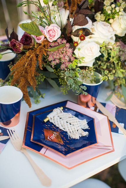 Friendsgiving themed girl's party