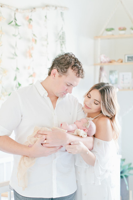 Floral boho girl's nursery