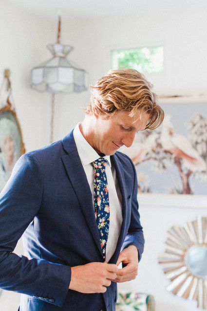 modern macrame backyard wedding in Oceanside