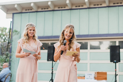 modern macrame backyard wedding in Oceanside