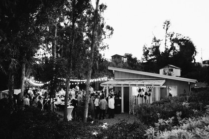 modern macrame backyard wedding in Oceanside Inspiration