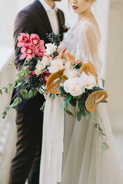 Autumn castle wedding in Poland on 100 Layer Cake Inspiration