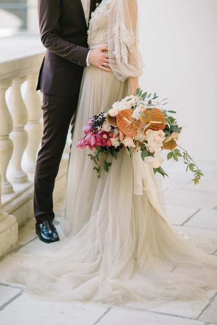 Autumn castle wedding in Poland on 100 Layer Cake Inspiration