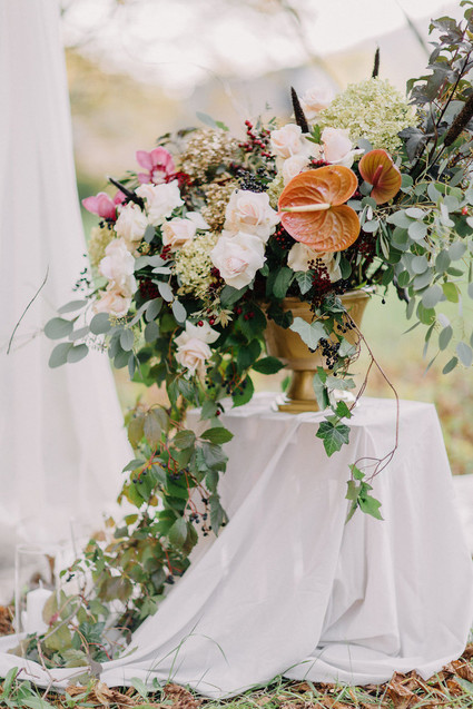 Autumn castle wedding in Poland on 100 Layer Cake Inspiration