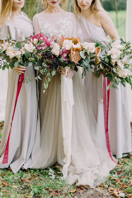 Autumn castle wedding in Poland on 100 Layer Cake Inspiration
