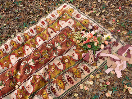 Floral fall forest elopement