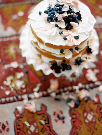 Floral fall forest elopement