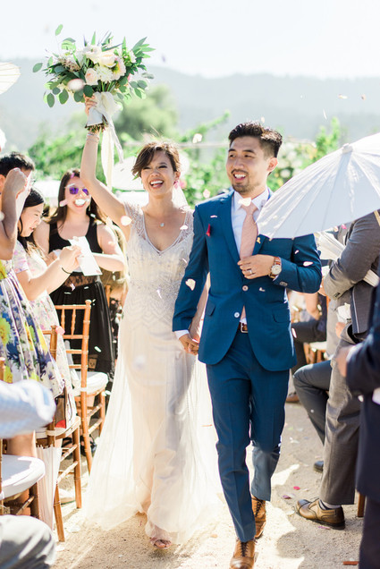 Romantic DIY Napa Valley wedding at Brix Restaurant