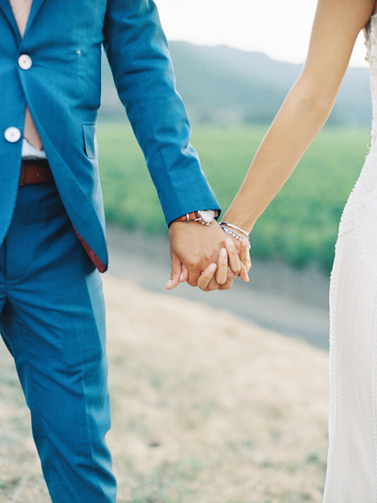 Romantic DIY Napa Valley wedding at Brix Restaurant