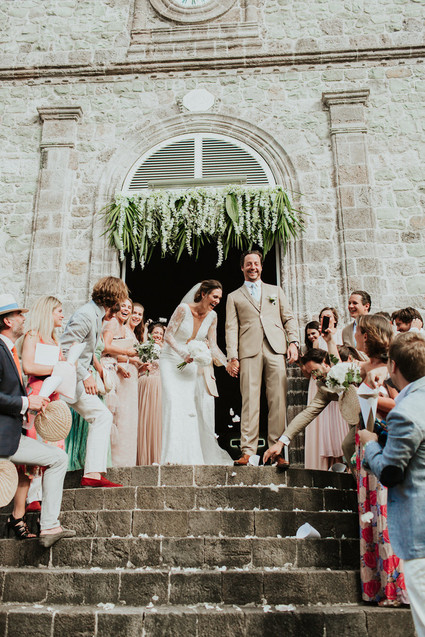 St Barth's destination wedding at Eden Rock
