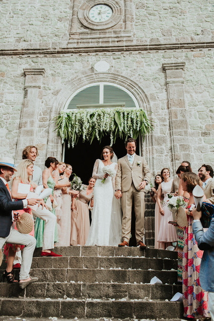 St Barth's destination wedding at Eden Rock