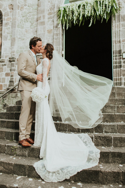 St Barth's destination wedding at Eden Rock