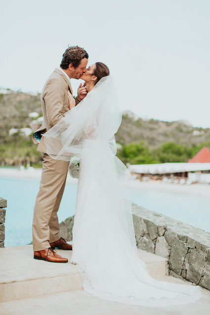 St Barth's destination wedding at Eden Rock