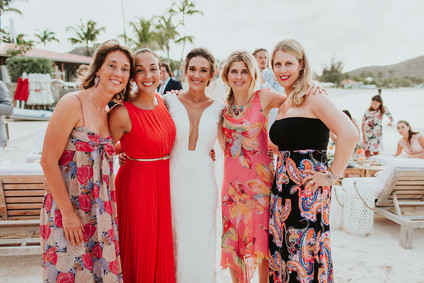 St Barth's destination wedding at Eden Rock